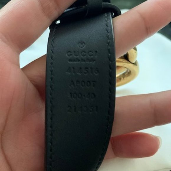 ❌ SOLD ❌ Authentic Gucci Marmont Belt (size 100) - Picture 3 of 5